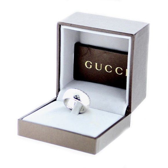 Signature Gucci Band - 18KT White Gold - Picture 1 of 3